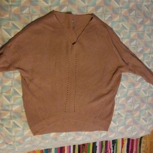 Pink oversized sweater